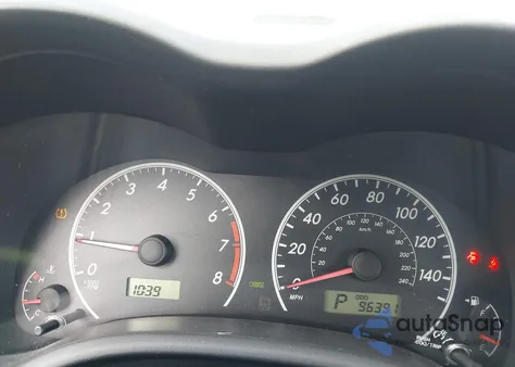 2009 Toyota Corolla S z USA, uszkodzony, nr VIN 2T1BU40E39C160781